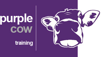 purple cow logo